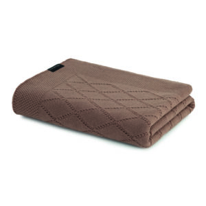 Peseira em Tricot Decor Amara Marron Mocha