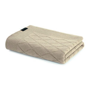 Peseira em Tricot Decor Amara Bege Cotone