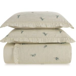 Jogo de Colcha Elise Bordado