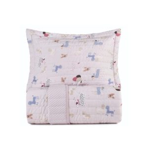 Jogo de Colcha Solteiro Mundo Kids Pet Chic