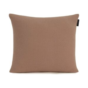 Almofada em Tricot Decor Dômus 45cm x 45cm - Marrom Mocha