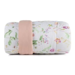 Edredom Toque Acetinado Flora Lis Dupla Face