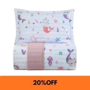 Jogo de Colcha Solteiro Mundo Kids Mar Magia