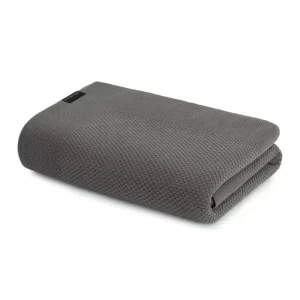 Peseira em Tricot Decor Domus Cinza