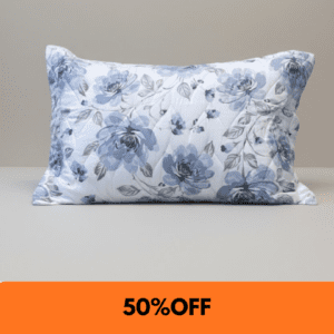 Porta Travesseiro Garden Blue