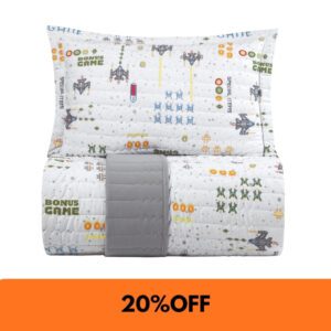 Jogo de Colcha Solteiro Dupla Face Virtual