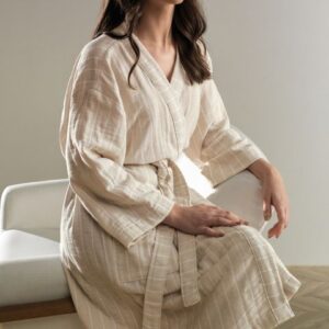 Roupão Jacquard Lino Verão