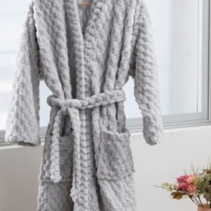 Roupão Microfibra Zurich Prata