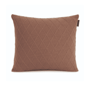 Almofada em Tricot Decor Amara Marron 45cm x 45xcm