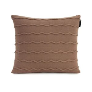 Almofada em Tricot Decor Serenité Marron 45cm x 45cm