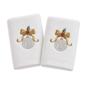 Kit 2 Toalhas de Lavabo Encantos 100% Algodão